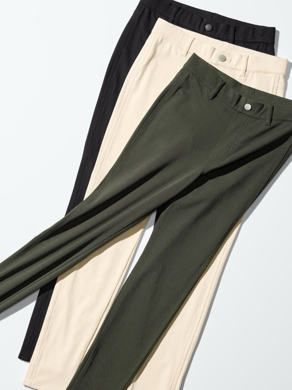 Uniqlo Ultra Stretch Legging Pants, olive, size Medium, new with tag